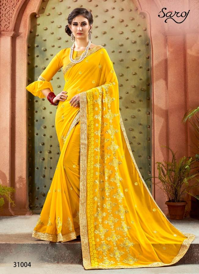 Man Mohini By Saroj Designer Wedding Wear Sarees Catalogue
