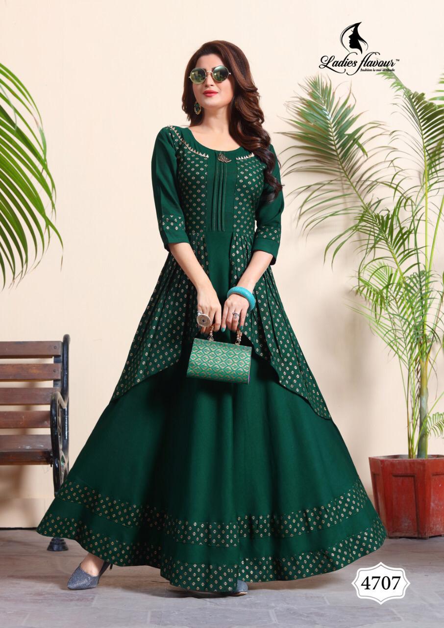 Miss World Vol 4 By Ladies Flavour Long Party Wear Gown Collection