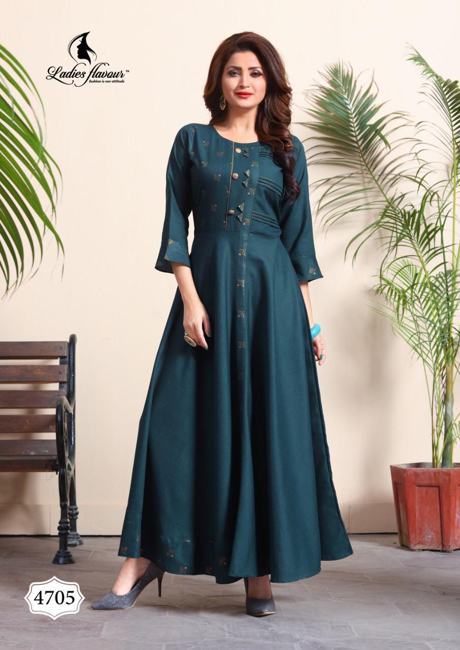 Miss World Vol 4 By Ladies Flavour Long Party Wear Gown Collection