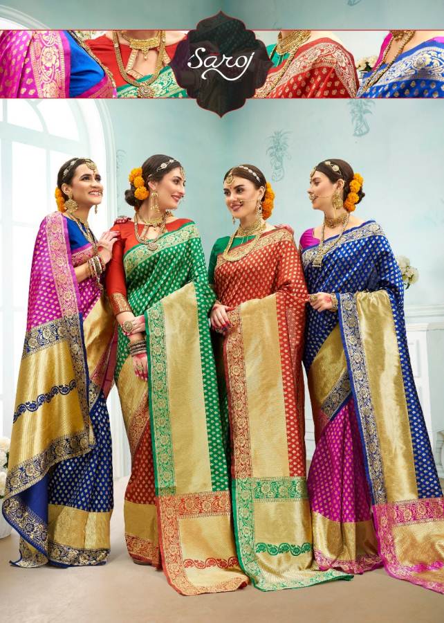 Naayab By Saroj Designer Banarasi Silk Saree Catalogue