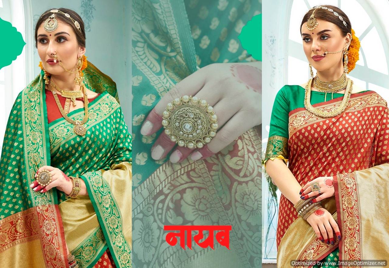 Naayab By Saroj Designer Banarasi Silk Saree Catalogue