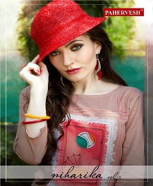 Niharika Vol-3 By Pahervesh Causal Kurtis Catalogue