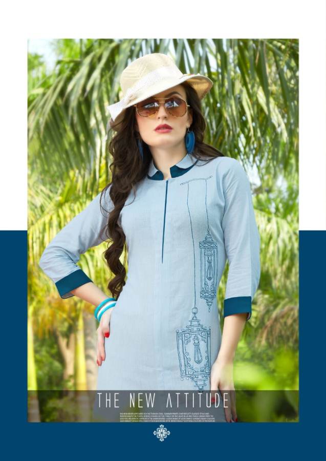 Niharika Vol-3 By Pahervesh Causal Kurtis Catalogue