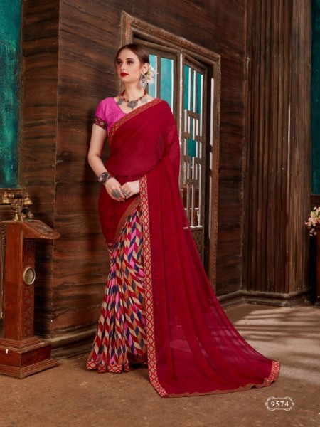 Ponds Vol 5 By Kodas  Georgette Printed Sarees Catalogue