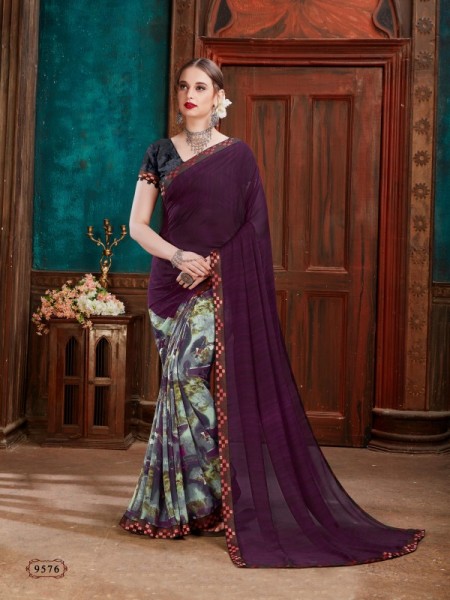 Ponds Vol 5 By Kodas  Georgette Printed Sarees Catalogue