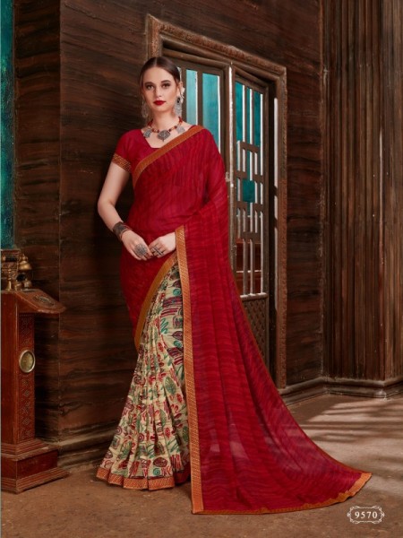 Ponds Vol 5 By Kodas  Georgette Printed Sarees Catalogue