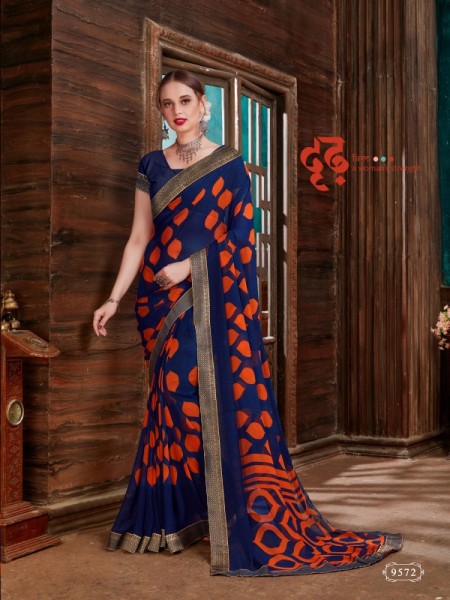 Ponds Vol 5 By Kodas  Georgette Printed Sarees Catalogue