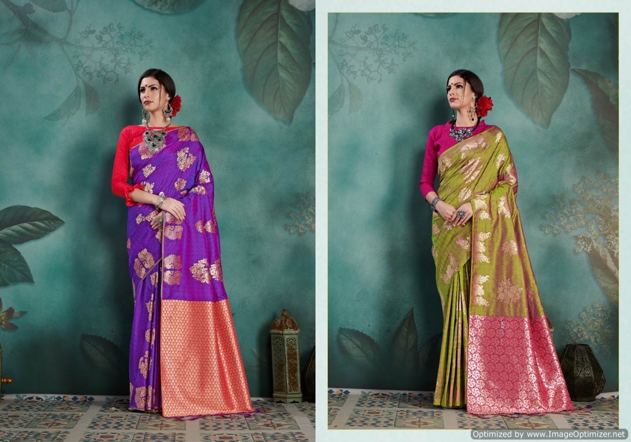 Pranpur By Ynf Wedding Wear Silk Sarees Collection