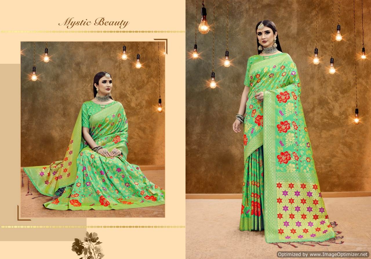 Psyna By Ynf Banarasi Art Silk Sarees Collection