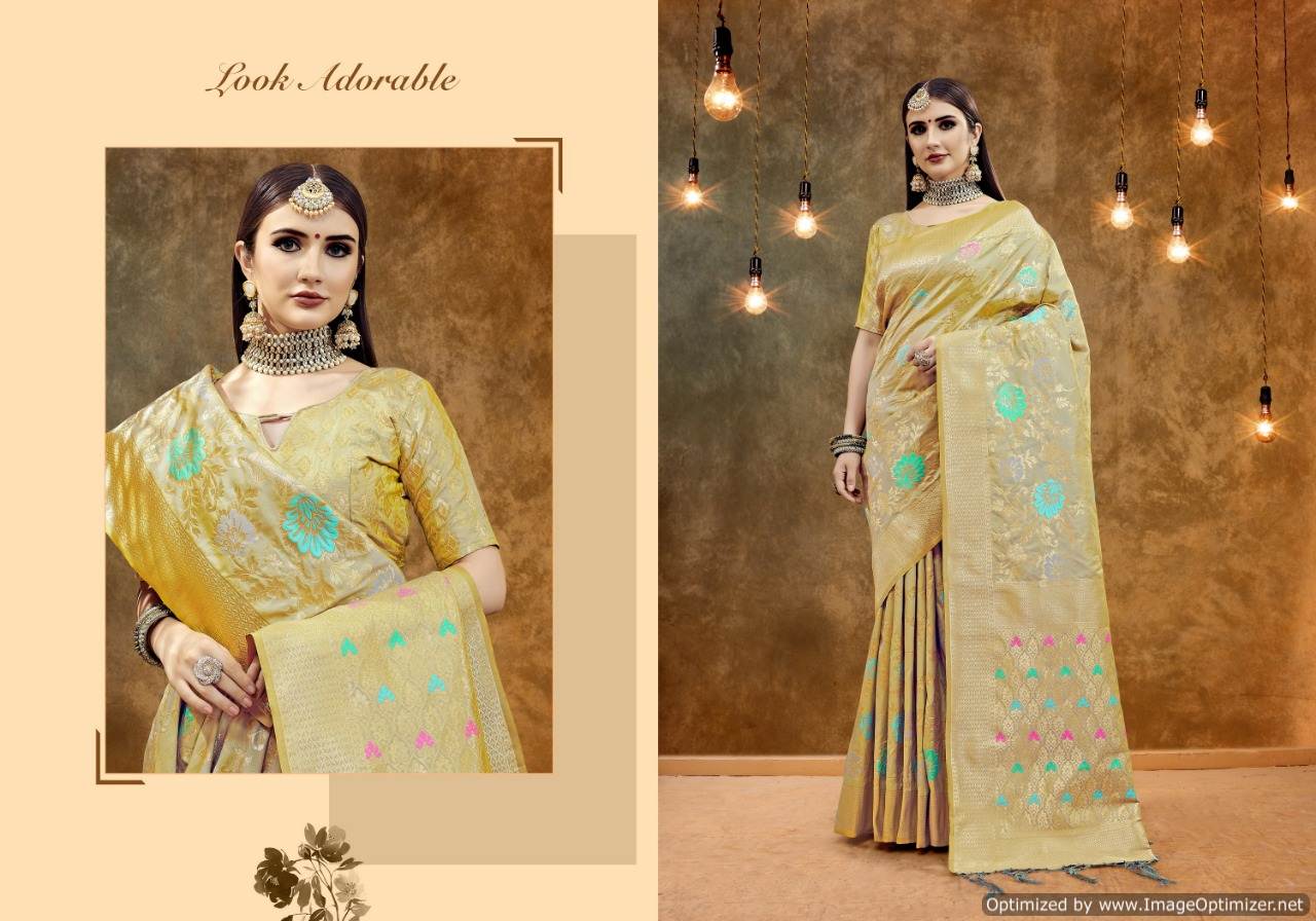 Psyna By Ynf Banarasi Art Silk Sarees Collection