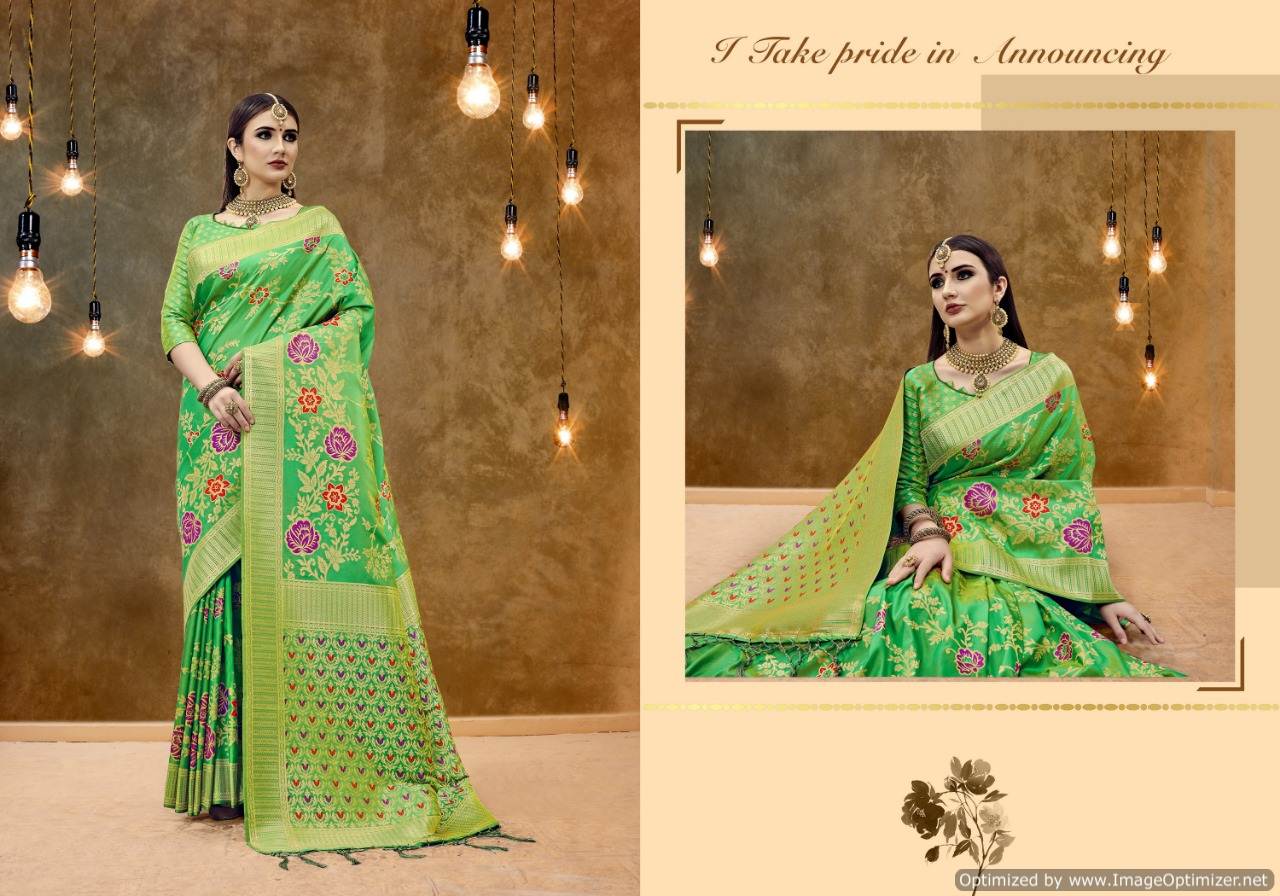 Psyna By Ynf Banarasi Art Silk Sarees Collection