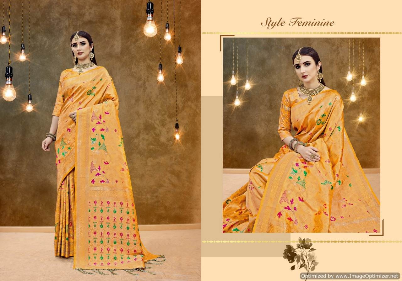 Psyna By Ynf Banarasi Art Silk Sarees Collection