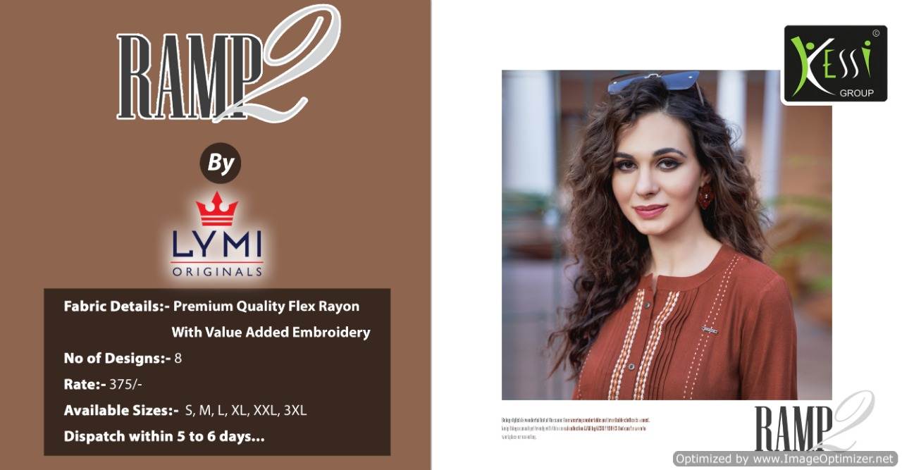 Ramp Vol 2 By Lymi Rayon Flex Short Top Collection