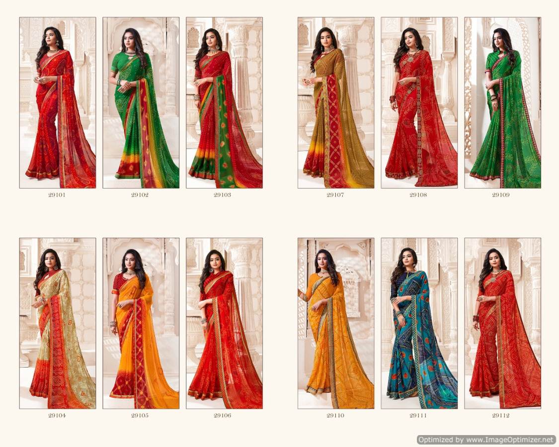 Resham Ki Dor By Sanskar Designer Georgette Saree Collection