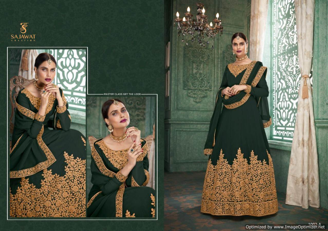 Saaho By Sajawat Ready Made Designer Salwar Suit Collection.