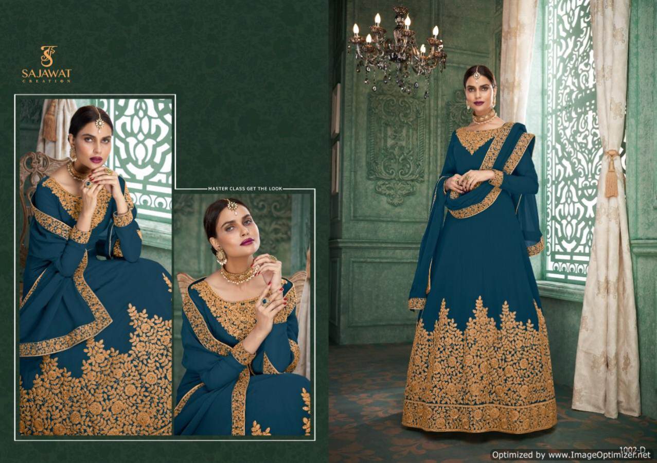 Saaho By Sajawat Ready Made Designer Salwar Suit Collection.