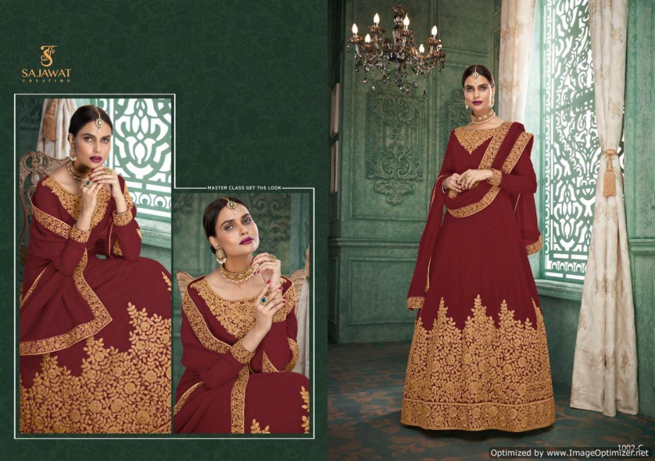 Saaho By Sajawat Ready Made Designer Salwar Suit Collection.