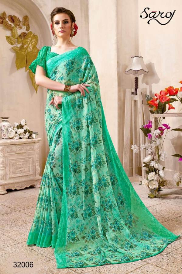 Summer By Saroj  Designs Printed Saree Catalogue