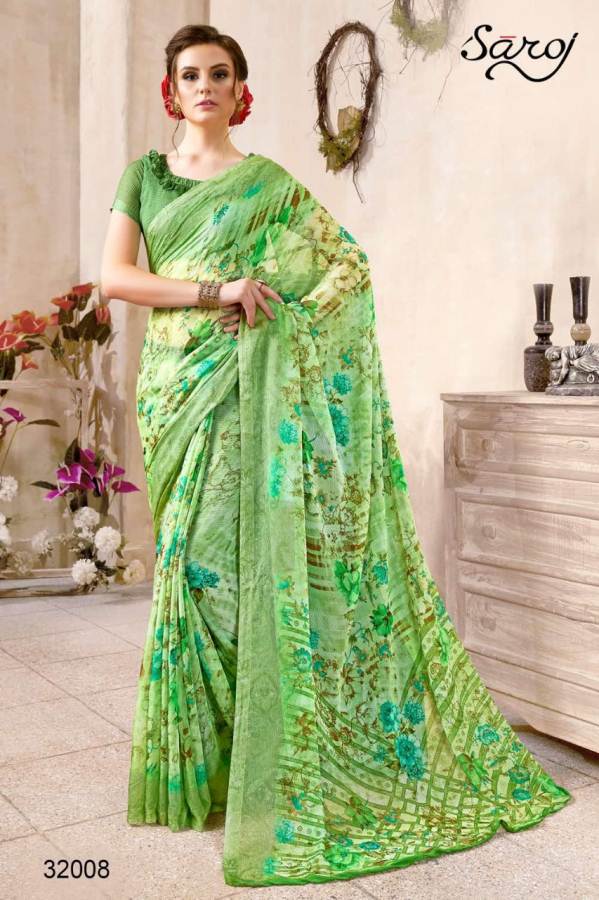 Summer By Saroj  Designs Printed Saree Catalogue