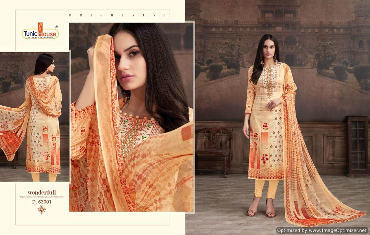 Tunic House By Kajari  Jam Cotton Party Wear Dress Material Collection