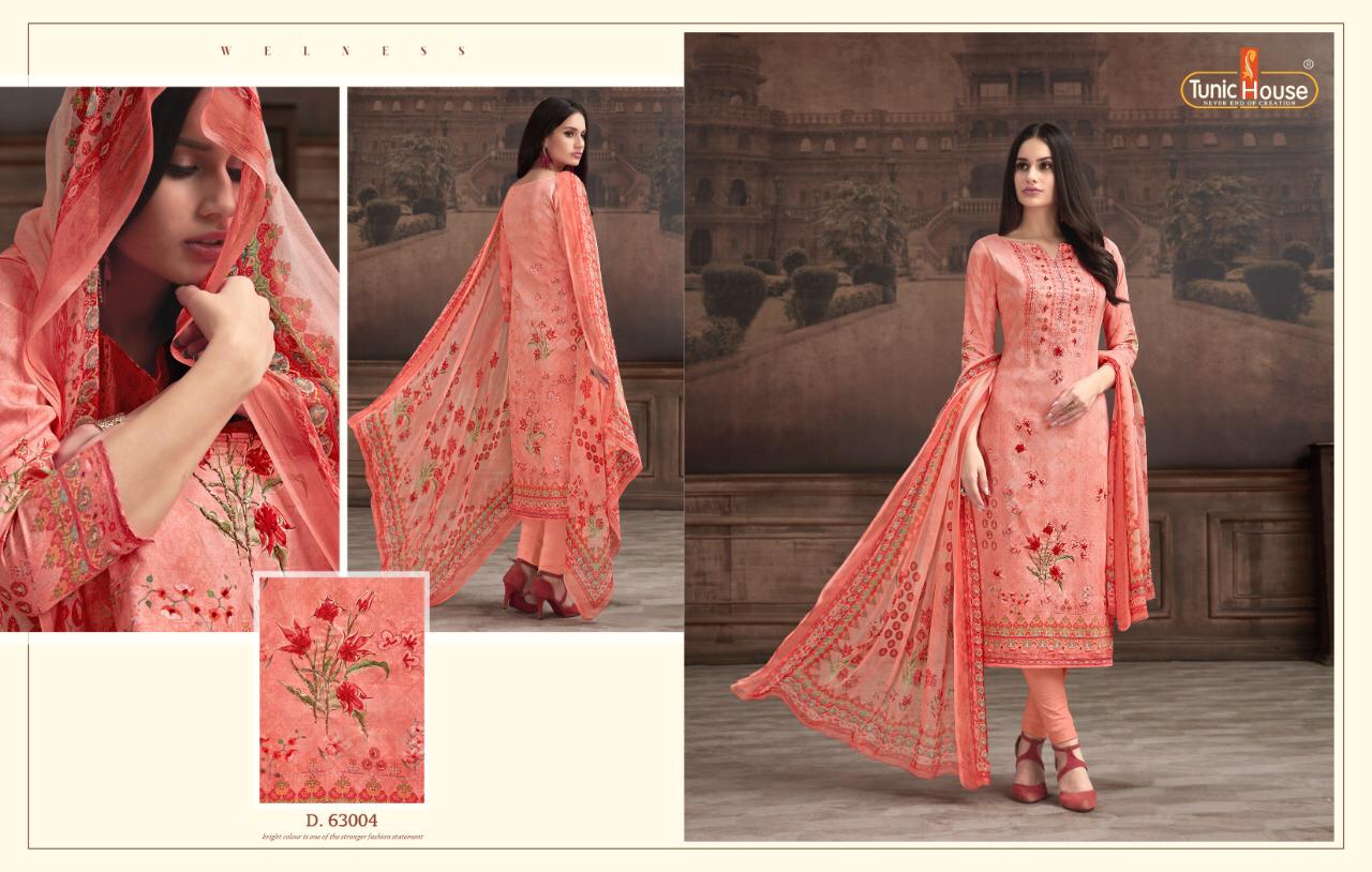 Tunic House By Kajari  Jam Cotton Party Wear Dress Material Collection