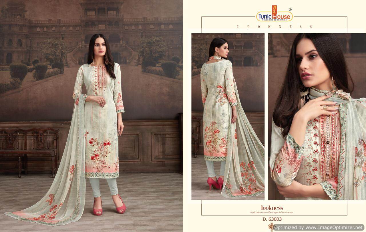 Tunic House By Kajari  Jam Cotton Party Wear Dress Material Collection