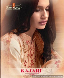 Tunic House By Kajari  Jam Cotton Party Wear Dress Material Collection