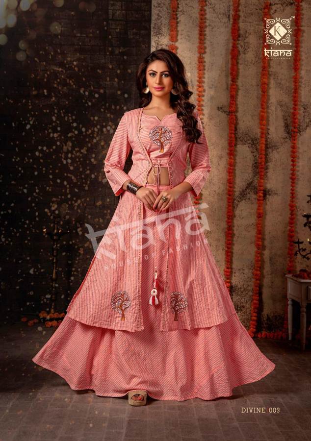 Kiana Divine Designer Kurtis Of Navratri Collection.