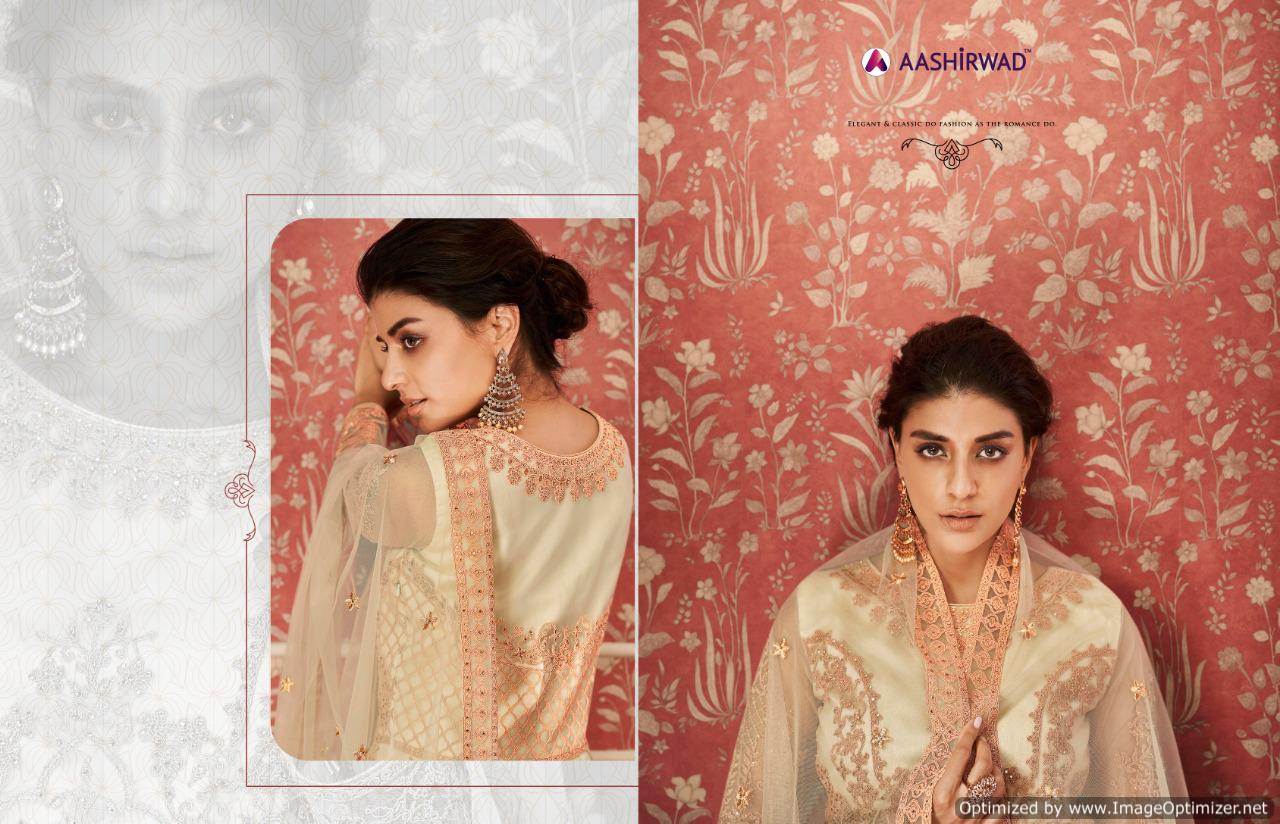 Aashirwad Wedding Designer Heavy Net Salwar Suits