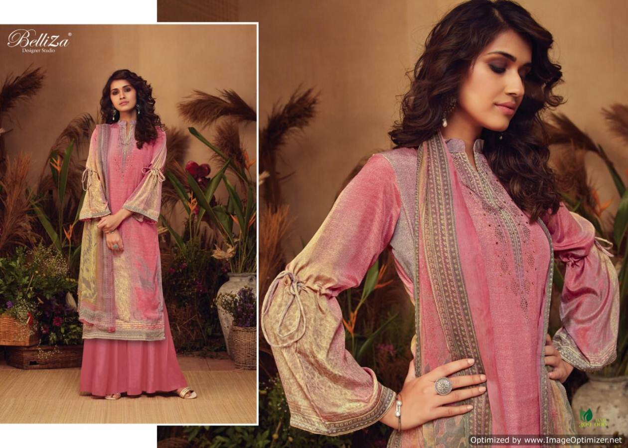 Avani Present Belliza Pure Natural Crape Digital Printed Dress Material Catalogue