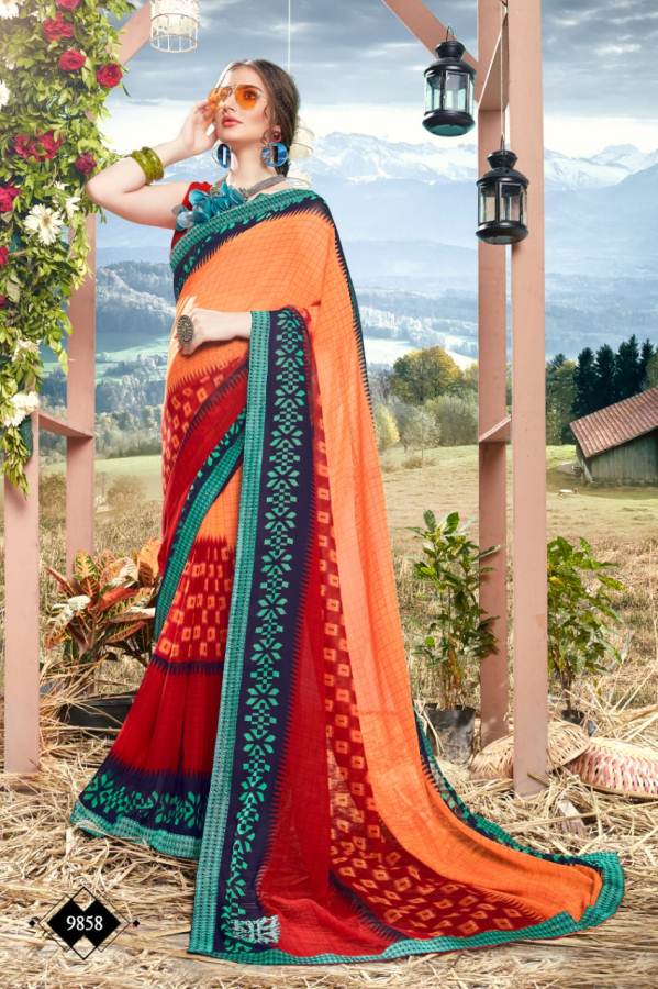 Colors Vol 37  By Kodas Dani Printed Running Wear Sarees Catalogue