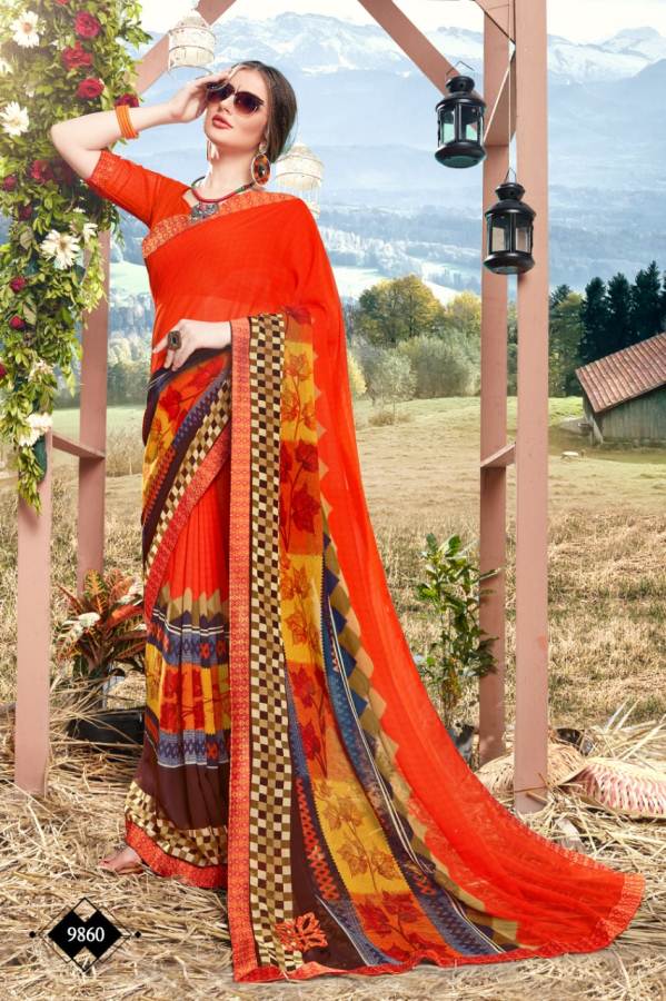 Colors Vol 37  By Kodas Dani Printed Running Wear Sarees Catalogue