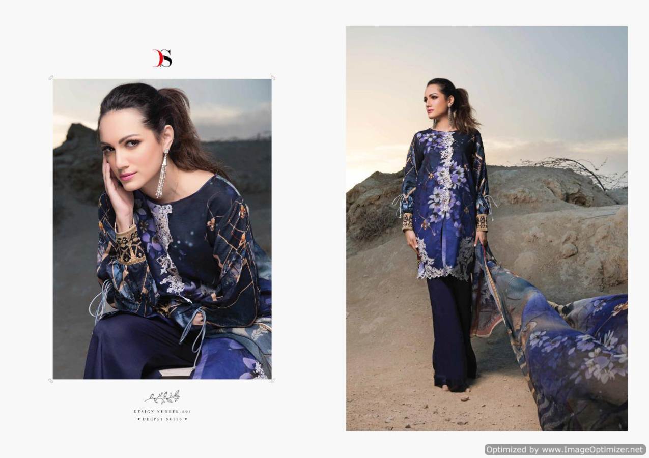 Deepsy By Firdous Vol 3 Pure Cotton Pakistani Suits Collection