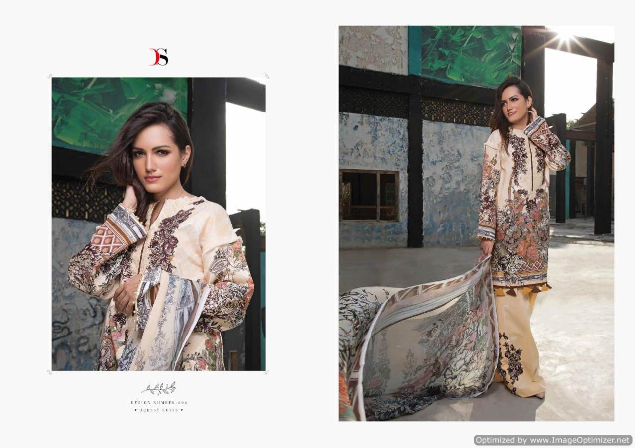 Deepsy By Firdous Vol 3 Pure Cotton Pakistani Suits Collection