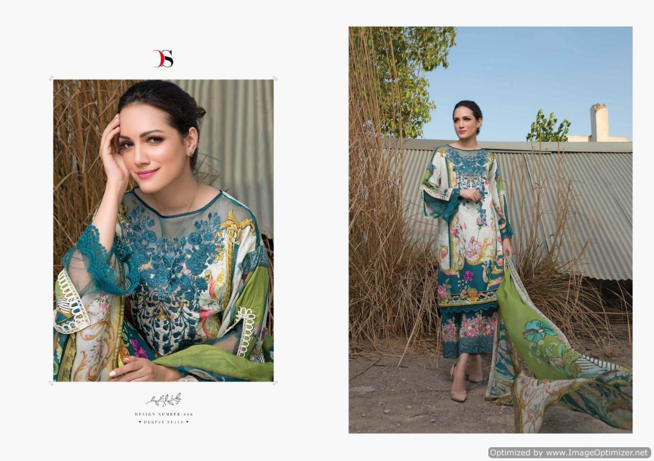 Deepsy By Firdous Vol 3 Pure Cotton Pakistani Suits Collection
