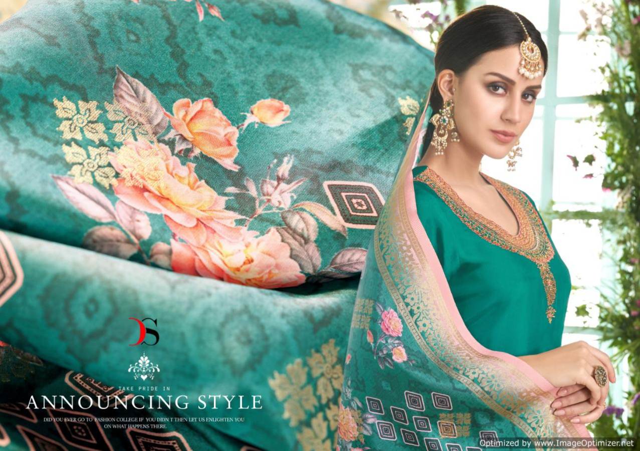 Deepsy By Varsidhhi Satin Georgette Embroidered Salwar Suits Catalogue