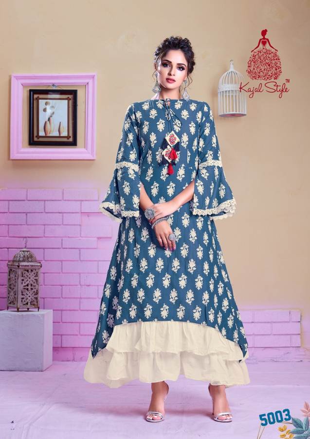 Fashion  Seasons Vol 5 Present Kajal Style Designer Kurti Collection