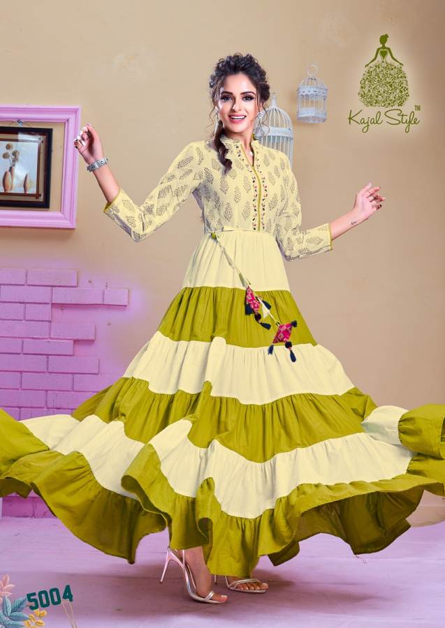 Fashion  Seasons Vol 5 Present Kajal Style Designer Kurti Collection