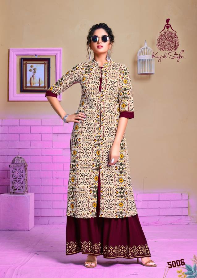 Fashion  Seasons Vol 5 Present Kajal Style Designer Kurti Collection