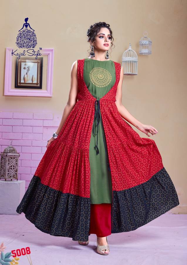 Fashion  Seasons Vol 5 Present Kajal Style Designer Kurti Collection