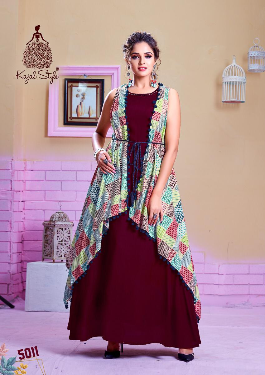 Fashion  Seasons Vol 5 Present Kajal Style Designer Kurti Collection