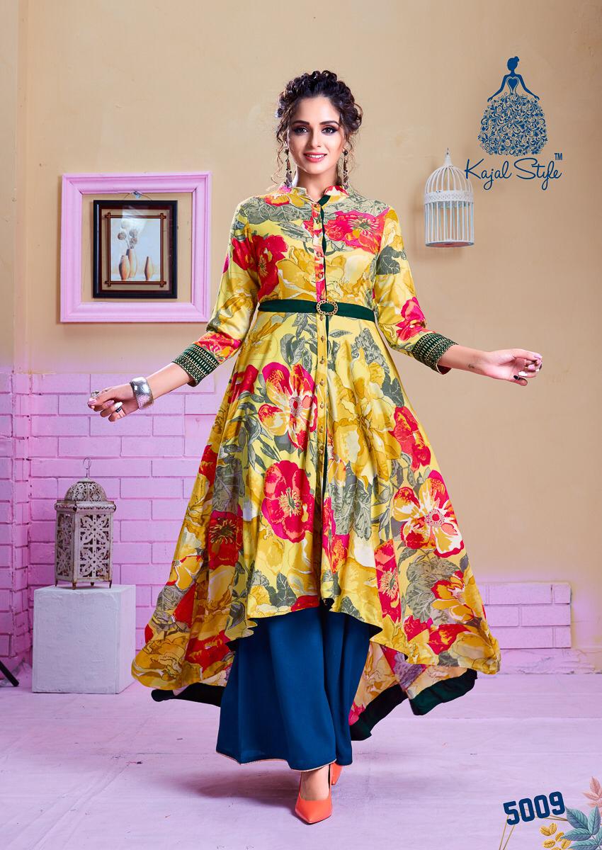 Fashion  Seasons Vol 5 Present Kajal Style Designer Kurti Collection
