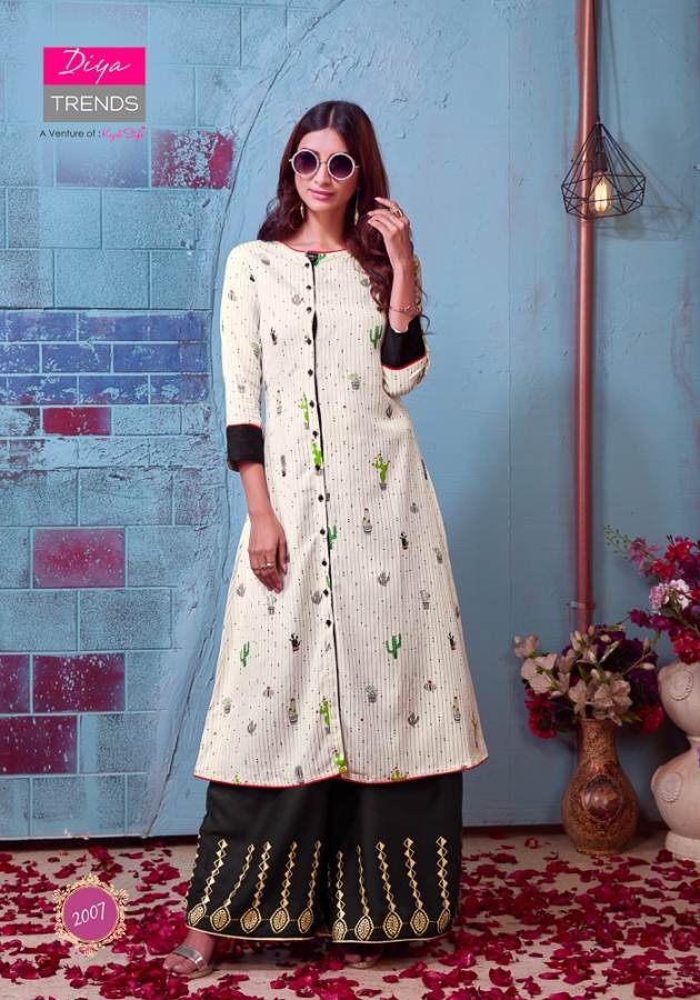 Globus City Vol 2 By Diya Trends Designer Kurti With Shrug & Bottom Collection