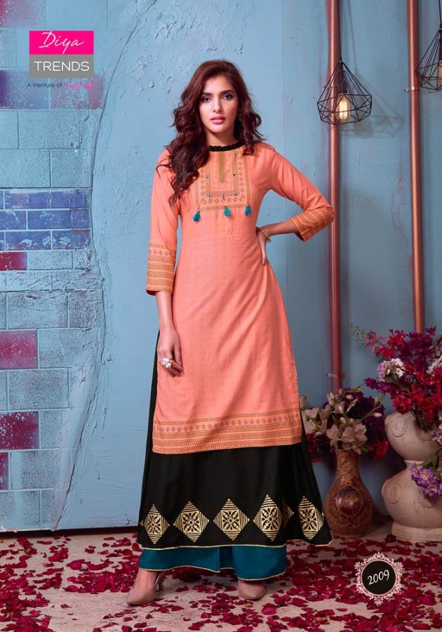 Globus City Vol 2 By Diya Trends Designer Kurti With Shrug & Bottom Collection