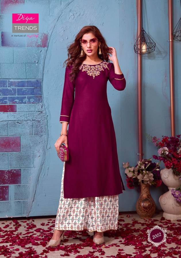 Globus City Vol 2 By Diya Trends Designer Kurti With Shrug & Bottom Collection
