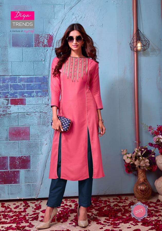 Globus City Vol 2 By Diya Trends Designer Kurti With Shrug & Bottom Collection