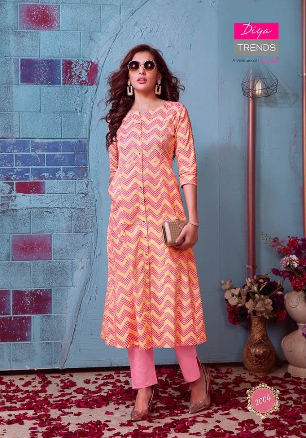 Globus City Vol 2 By Diya Trends Designer Kurti With Shrug & Bottom Collection