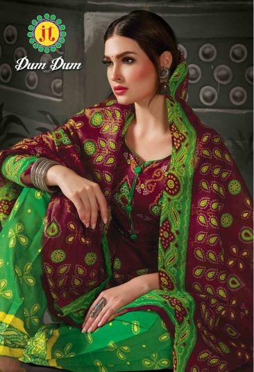 Jt  Present Dumdum Vol 48 Printed Cotton Dress Material Catalogue