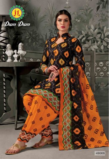 Jt  Present Dumdum Vol 48 Printed Cotton Dress Material Catalogue