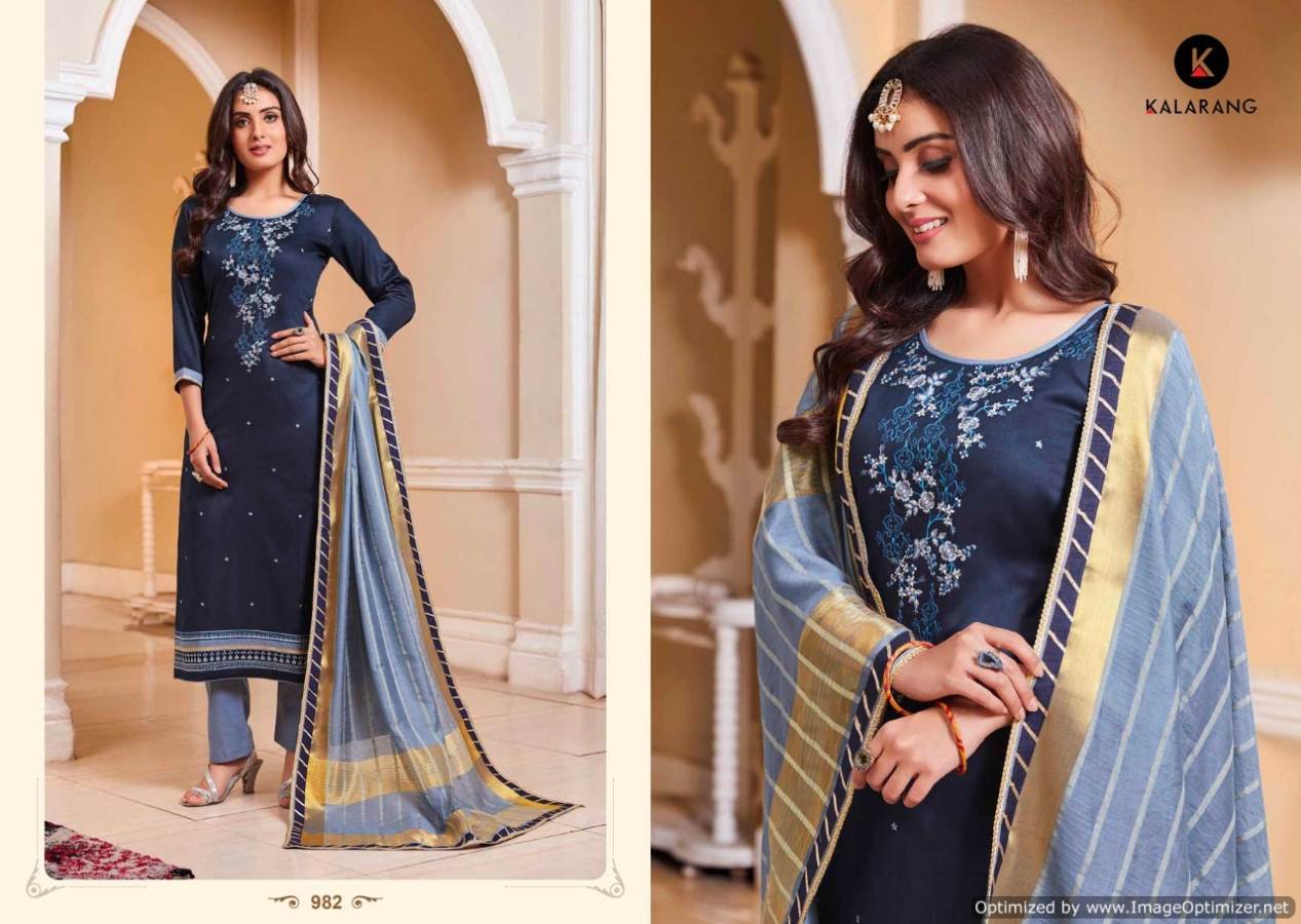 Kalarang Present Jasmine Vol 5 Cotton Dress Material Collection